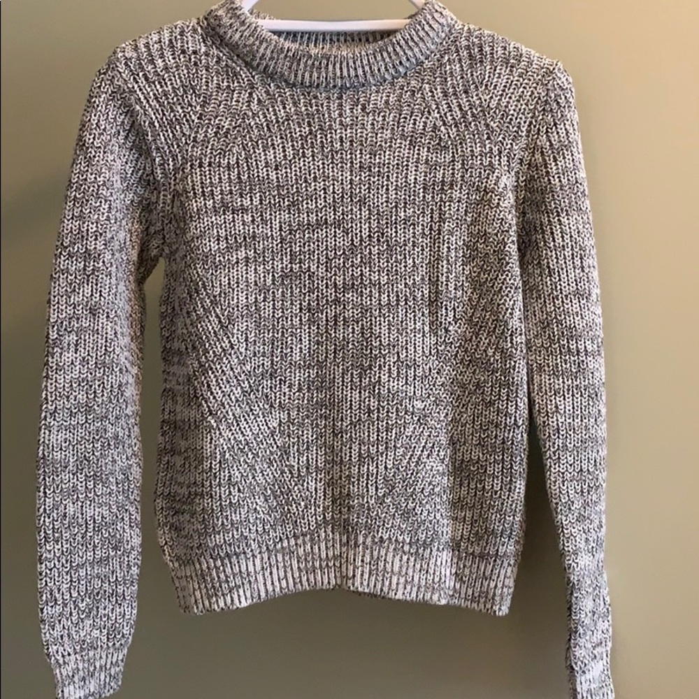 HM Ribbed Knit Crew Neck Sweater